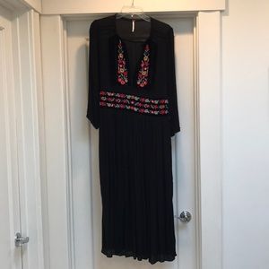 Free People Flora Midi Dress